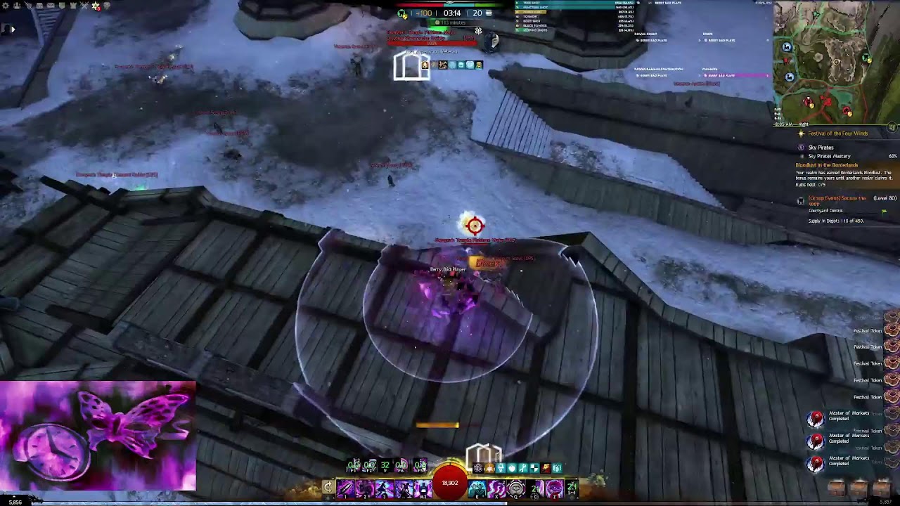 Live Gw2 WvW T1 struggle bus