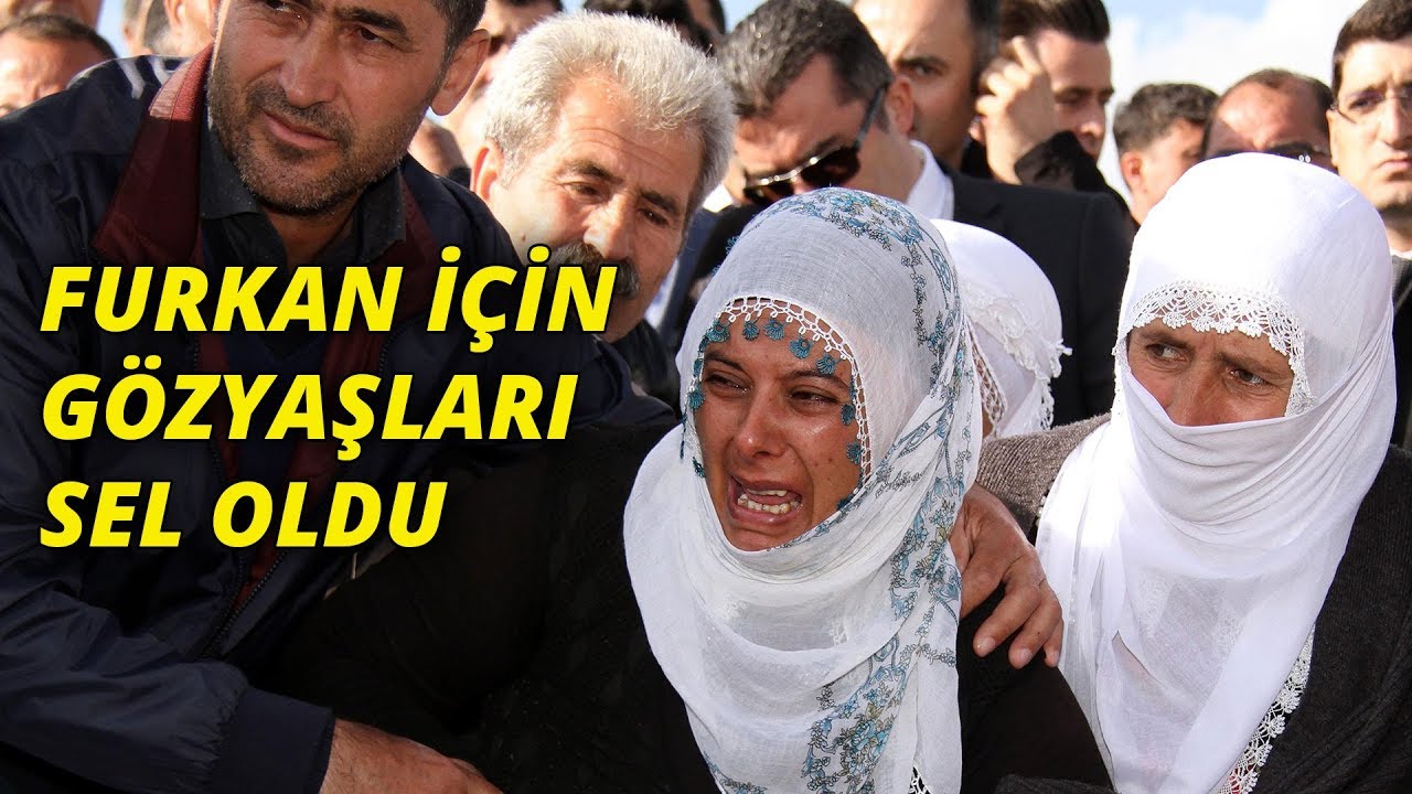 Furkan, gözyaşlarıyla son yolculuğuna uğurlandı