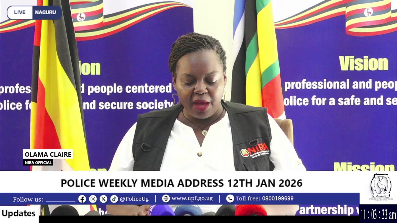 POLICE MEDIA ADDRESS 12TH JAN 2026