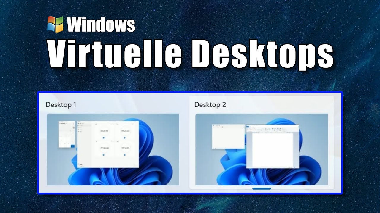 Wie man virtuelle Desktops unter Windows 11 benutzt