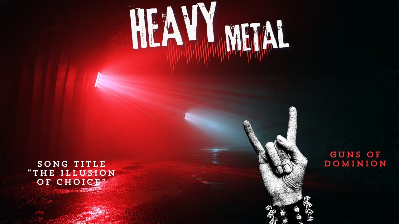 THE ILLUSION OF CHOICE | GUNS OF DOMINION - Heavy Metal Anthem | Crushing Riffs & Drums