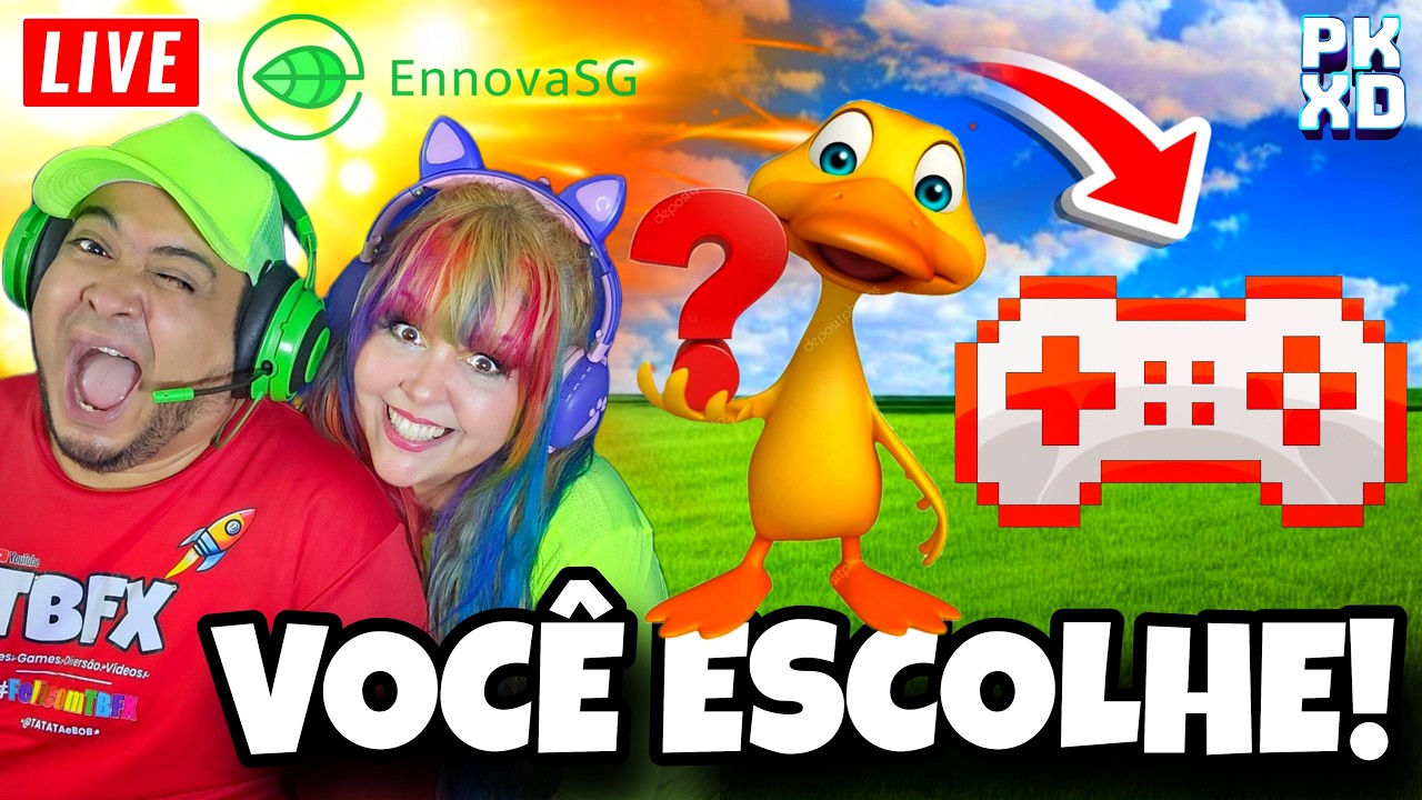 ❤️🍀 LIVE PK XD e mais! ENNOVAS #live  #1662   #felizcomtbfx
