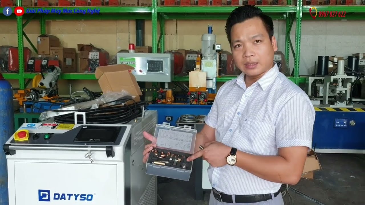 Hướng dẫn lắp đặt và sử dụng máy hàn laser cầm tay LH 0967.827.622