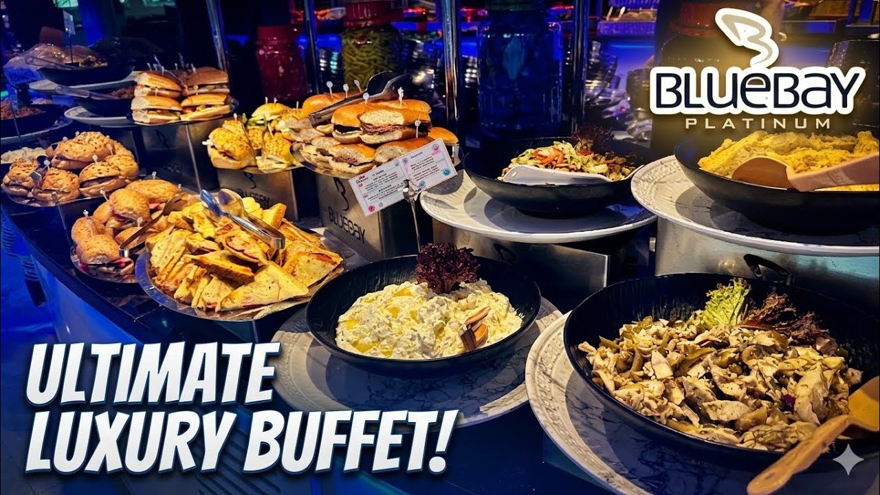 BLUE BAY PLATINUM MARMARIS FOOD ALL INCLUSIVE LUNCH 🍽️ 🇹🇷
