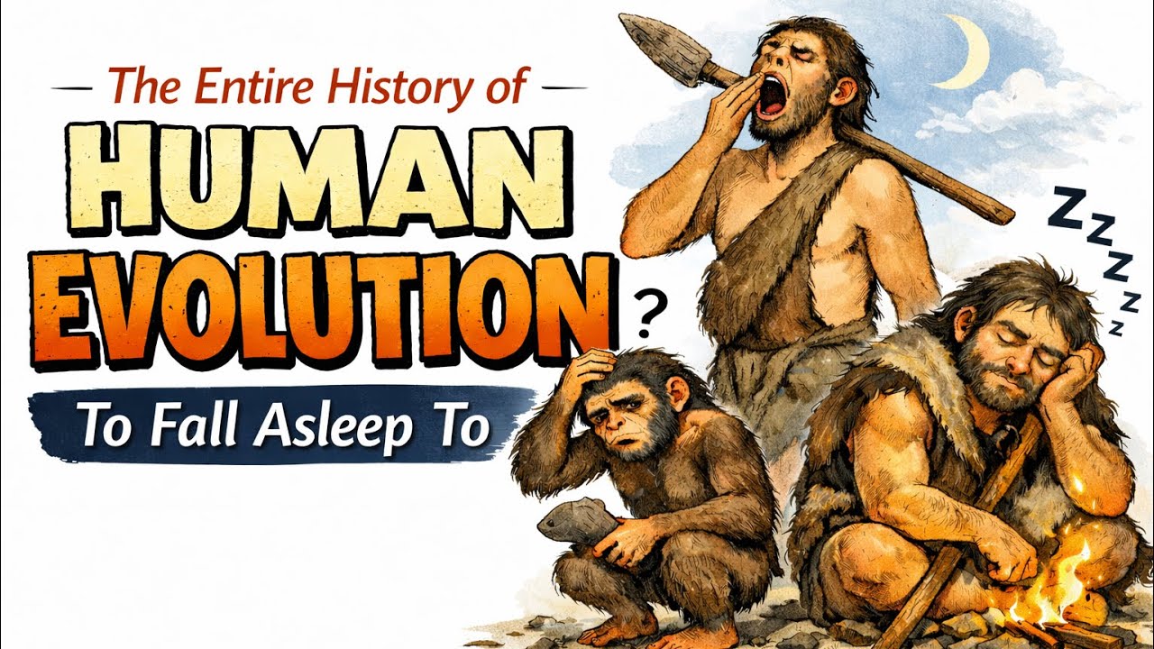 The Entire History of Human Evolution To Fall Asleep To