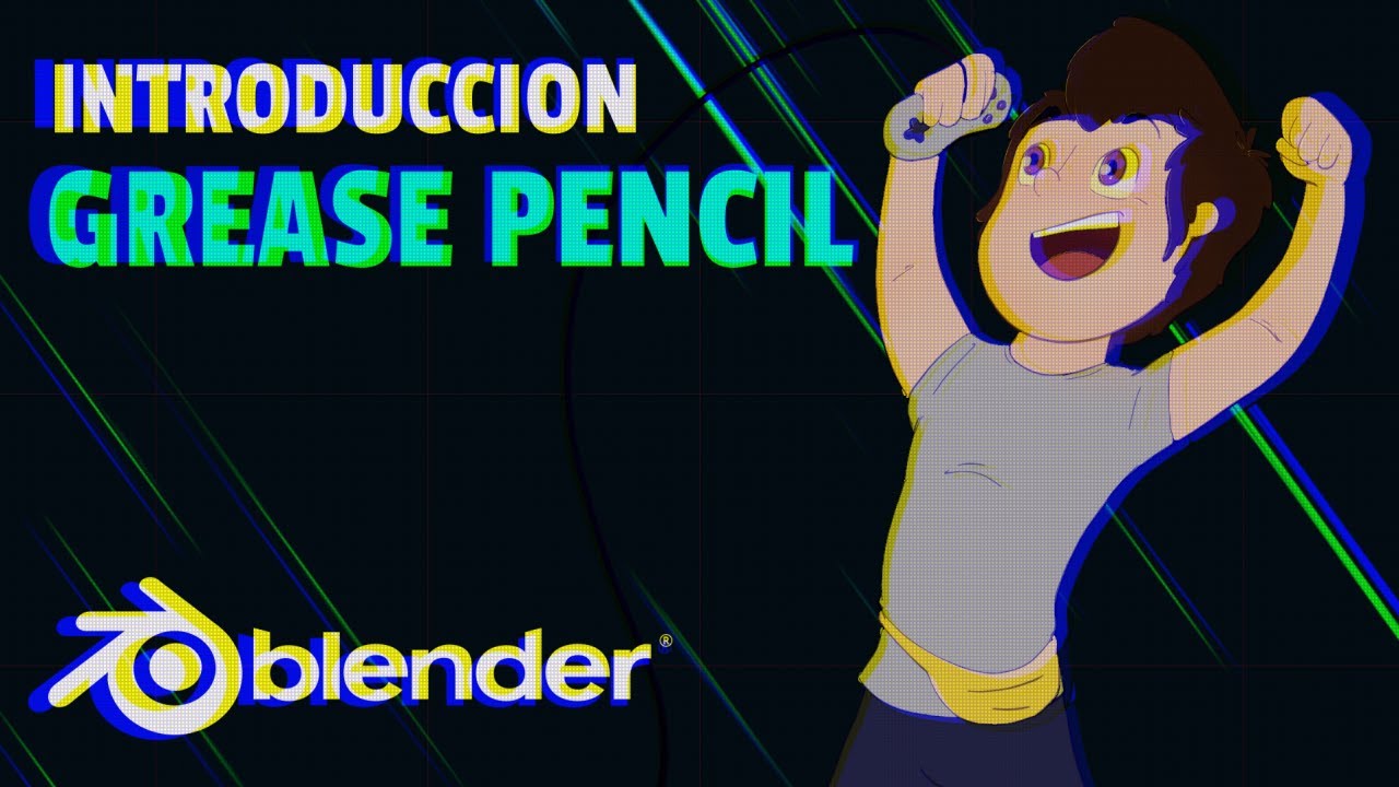 🖍️🔴 Introducci&oacute;n a Grease Pencil | Blender | APC 🔴🖍️
