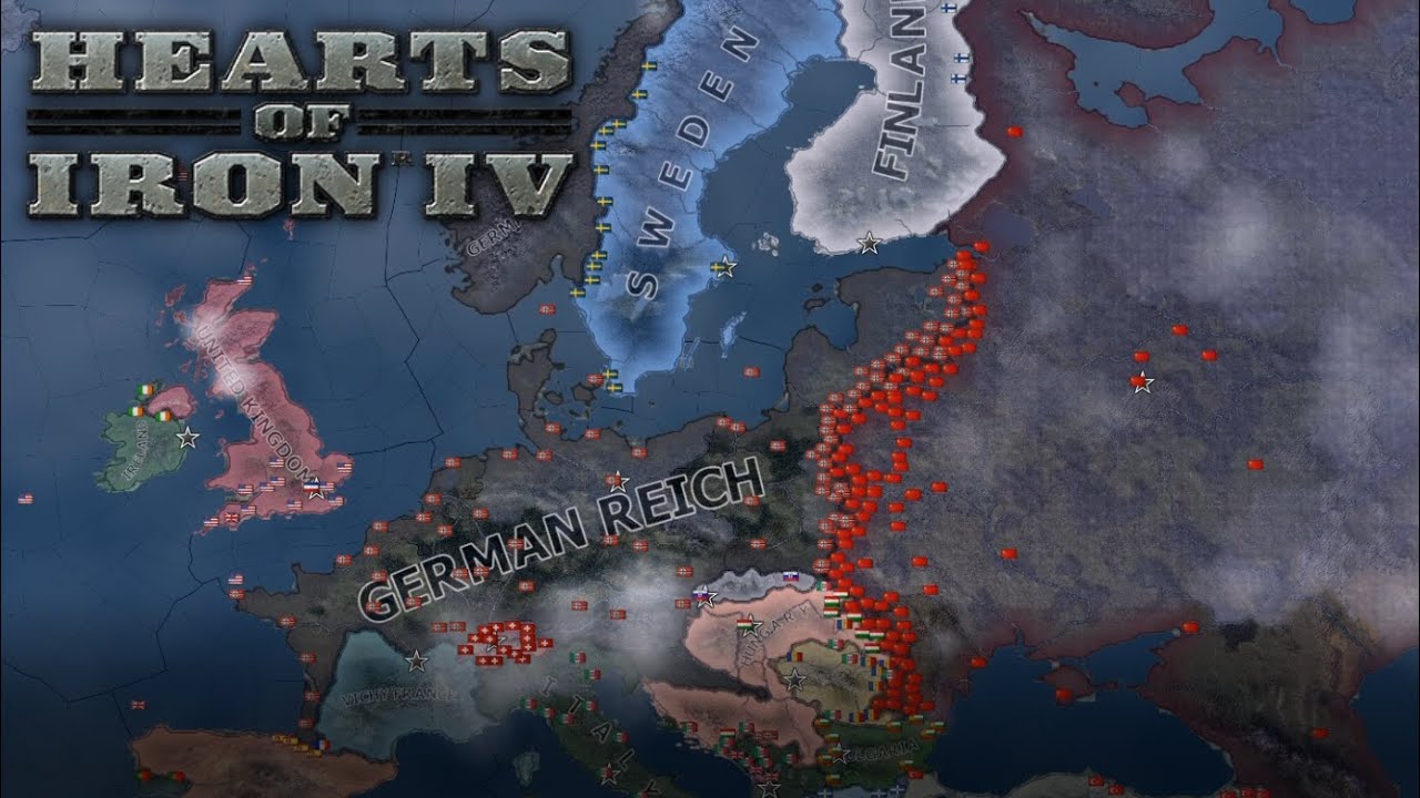 Ultra Tech Soviet Union - Hoi4 Timelapse