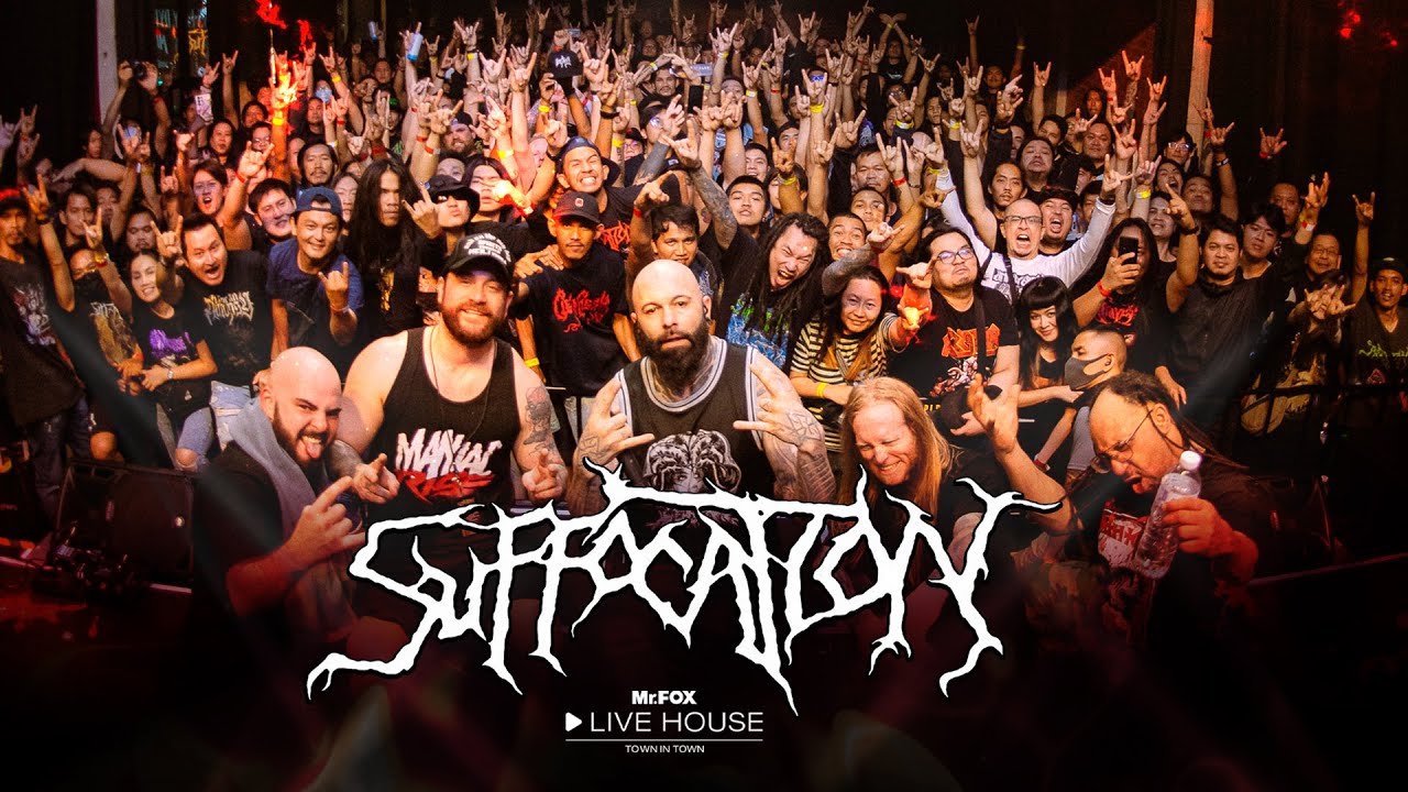 Suffocation -10 Years Anniversary Brotherhood Brutality @Mr.FOX Live House