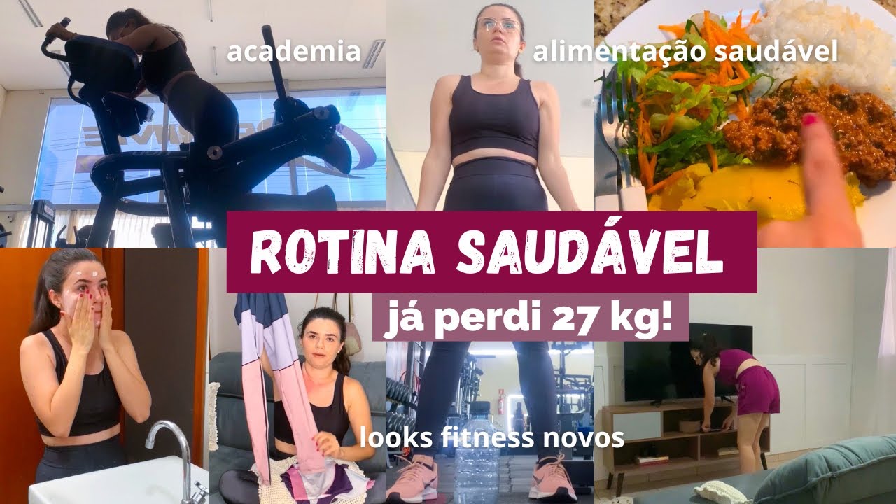 ROTINA SAUD&Aacute;VEL E PRODUTIVA | recome&ccedil;os, treino, muscula&ccedil;&atilde;o, alimenta&ccedil;&atilde;o saud&aacute;vel e looks fitness!