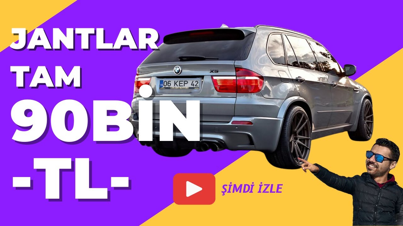 NEFES KESİCİ BMW X5 | E70 BMW X5 'in Jantları Çamurluktan Taştı!..