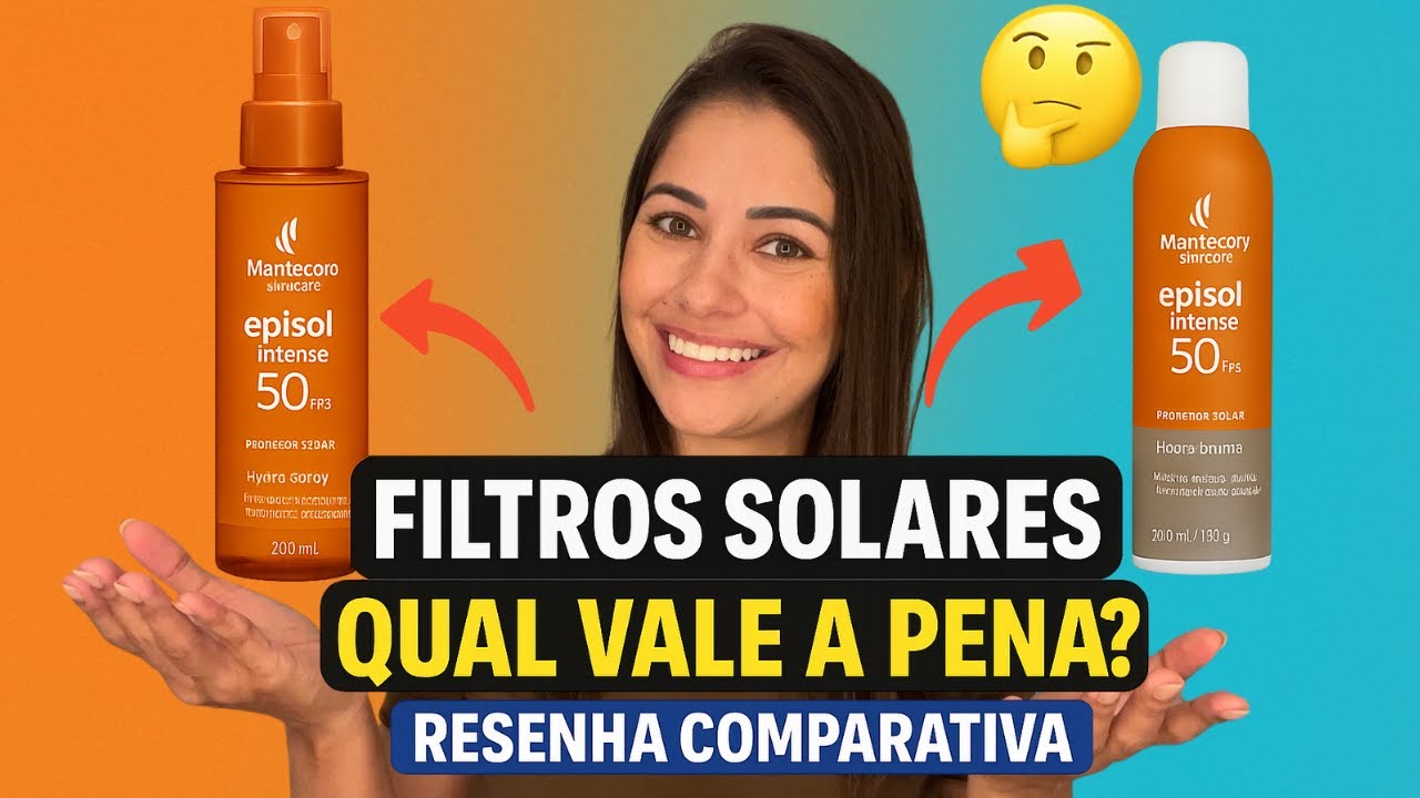 Mantecorp Episol Intense Spray FPS 50 vs. Bruma Hidratante FPS 50 | Qual é o melhor?