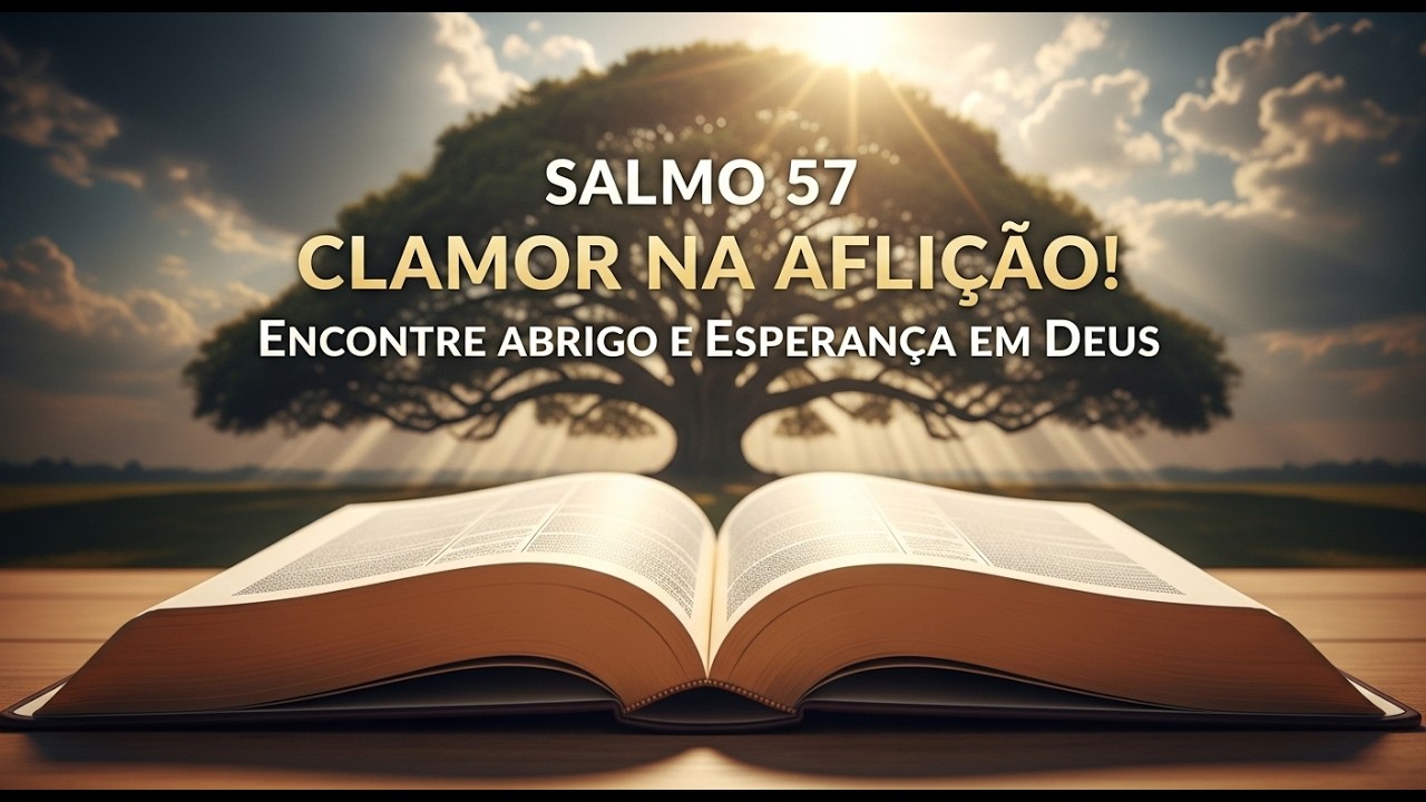 Salmo 57 - Clamor Na Aflição! Encontre Abrigo e Esperança em Deus