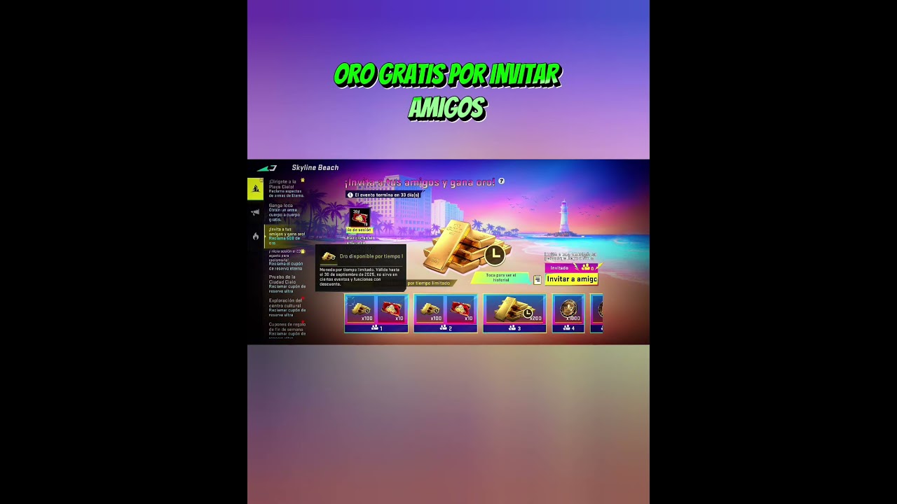 ORO GRATIS POR INVITAR AMIGOS🔥😲 #bloodstrike #parati #viral