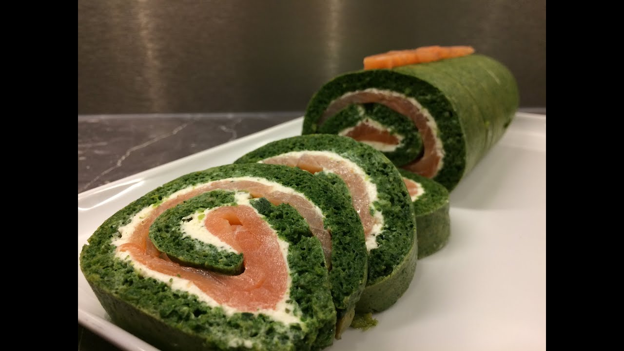 Roulé épinard saumon (Cuisine par Cedric et Seb)
