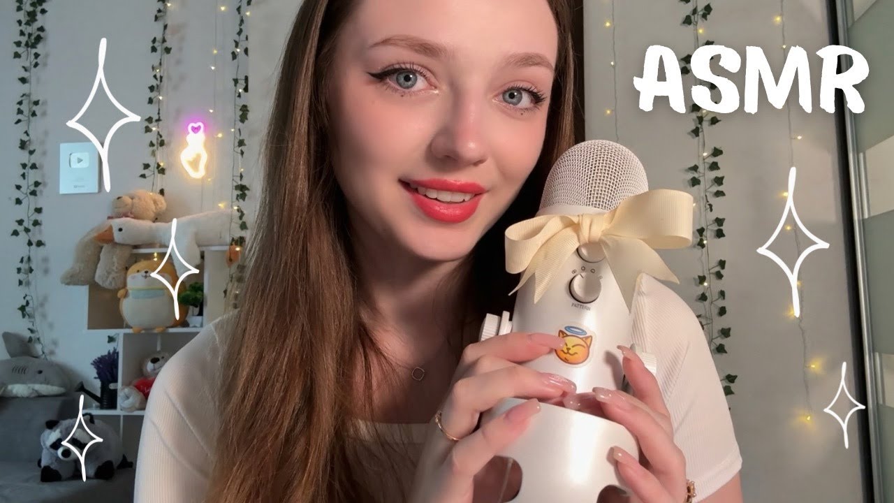 ASMR For Sleep ✨Hand movements and sounds, coconut rain 🪽