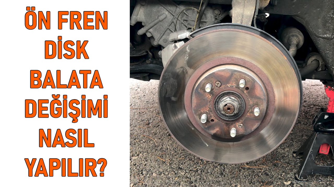 Ön Fren Disk Balata Değişimi - Kaliper Bakımı - Front Brake Disc And Brake Pads