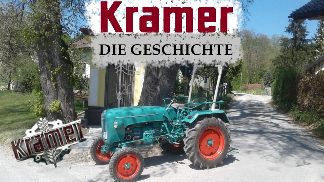 KRAMER - Die TRAKTOREN, die deutsche Landwirtschaft prägten | Traktor Doku Deutsch