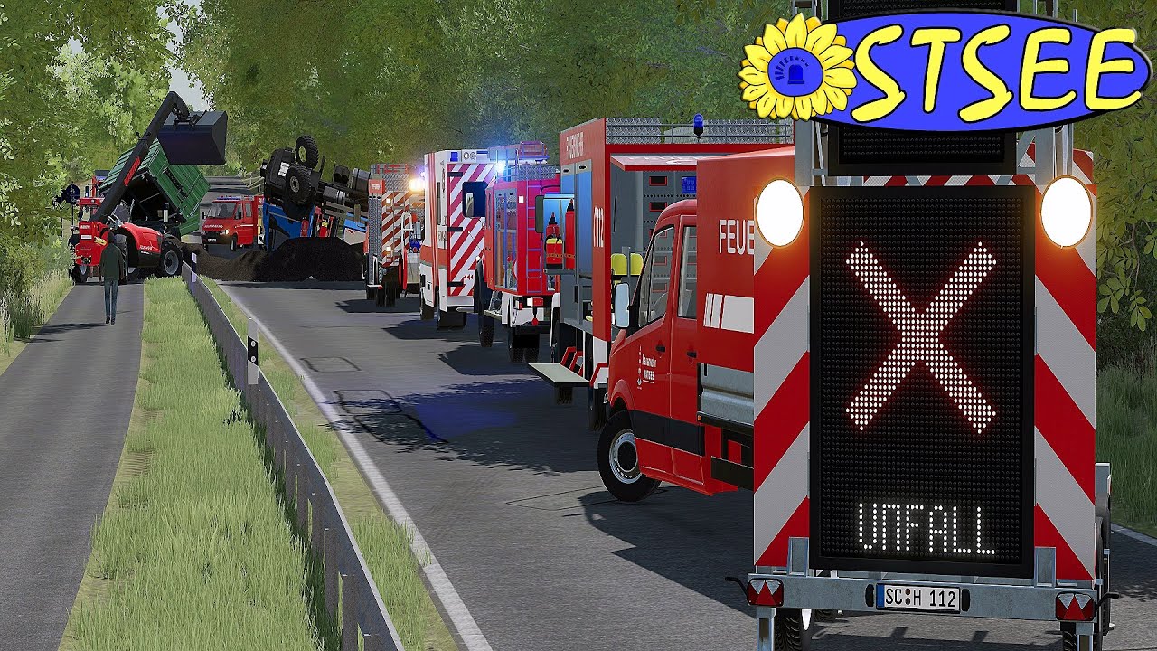 LS22 OSTSEE - LKW Unfall mit Dramatischer Bergung 🚒
