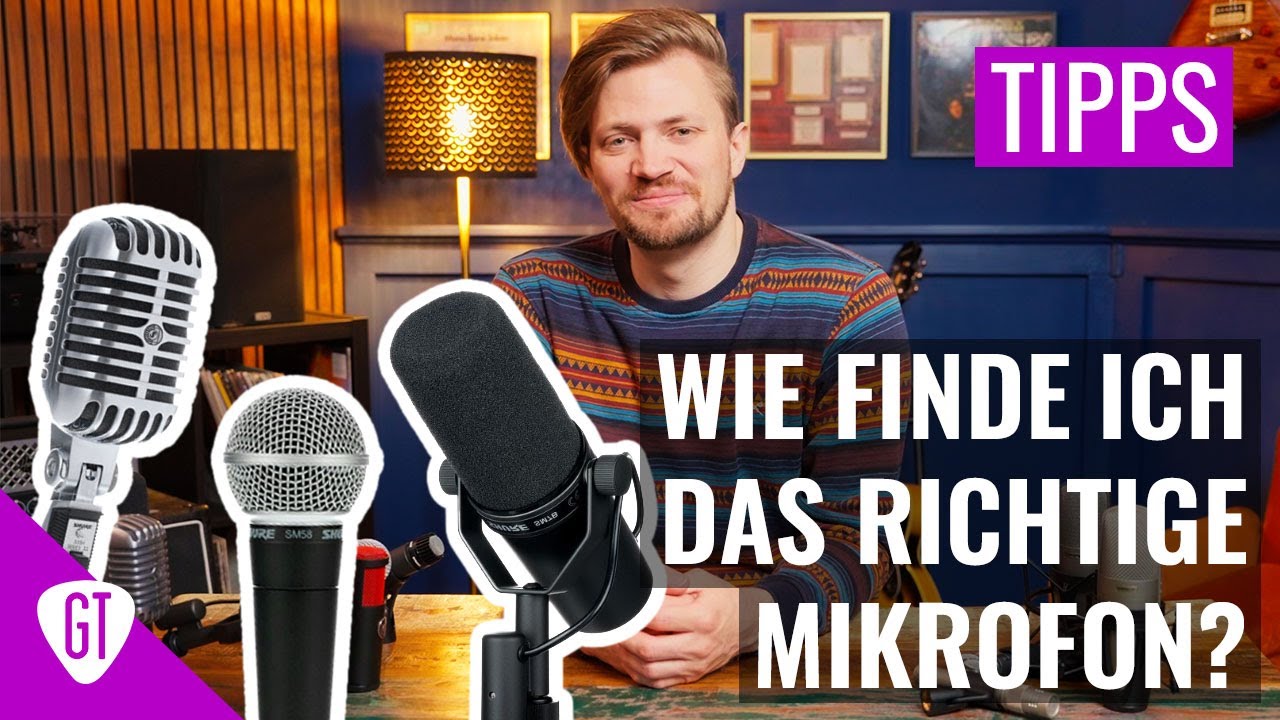 Wie finde ich das richtige Mikrofon? | Tutorial Deutsch | SHURE