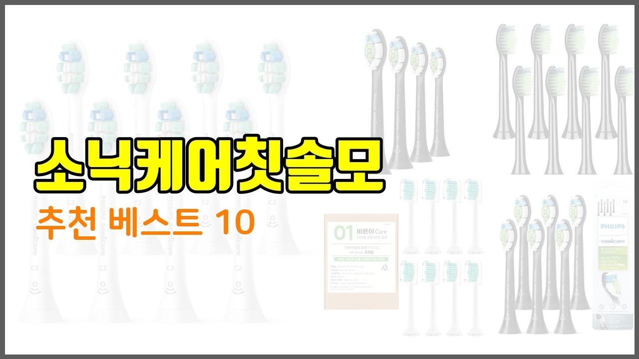 소닉케어칫솔모 추천 지갑을 아끼는 스마트 쇼핑 가성비 좋은 상품 10가지