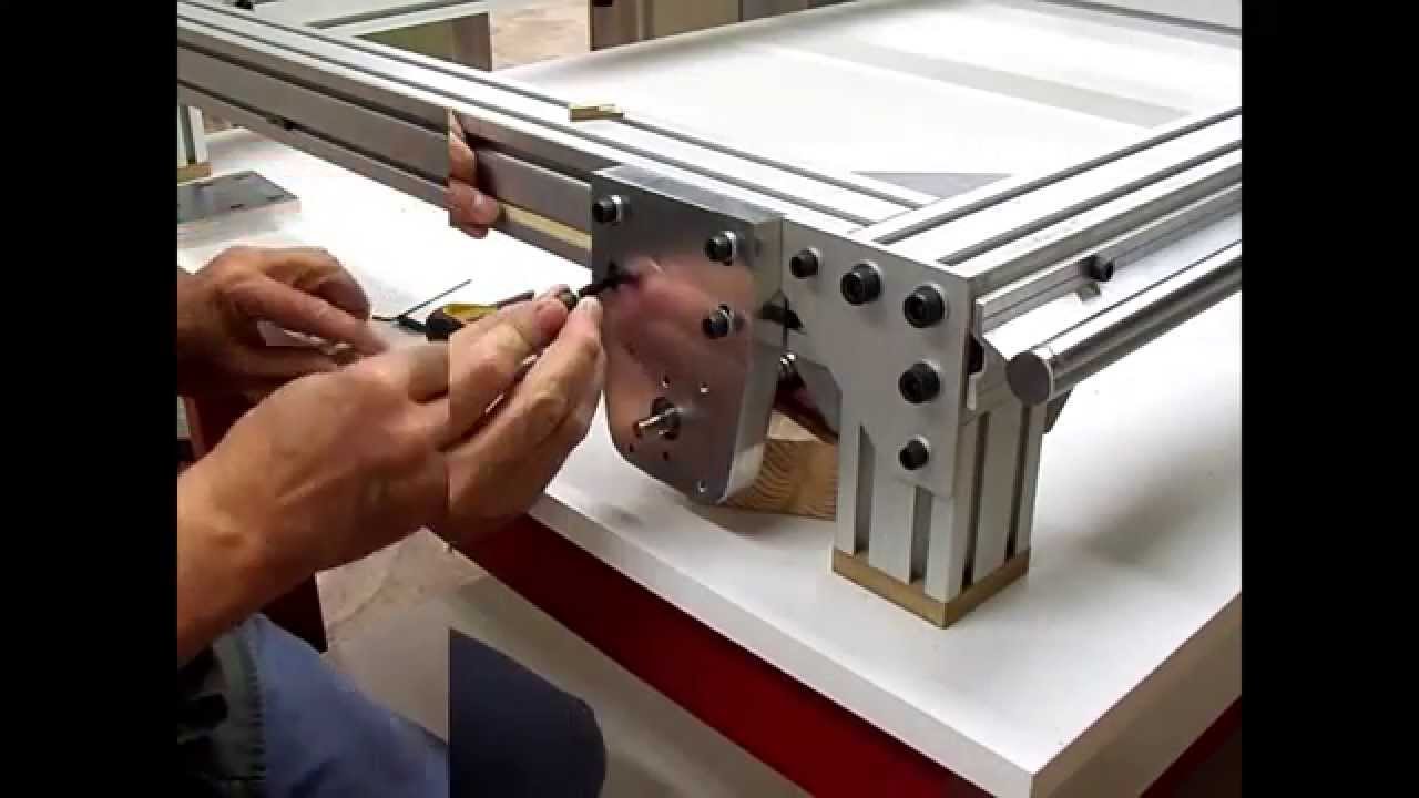 Сборка фрезерного станка с ЧПУ, часть 4