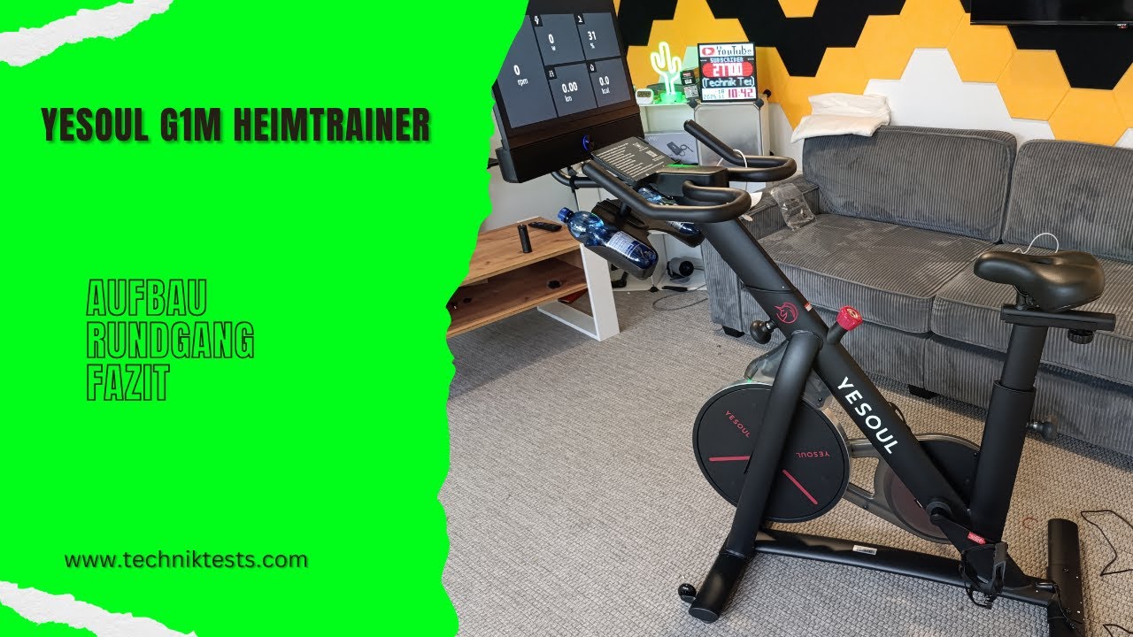 YESOUL G1M Plus Heimtrainer Ergometer / Aufbau / Review / Test /