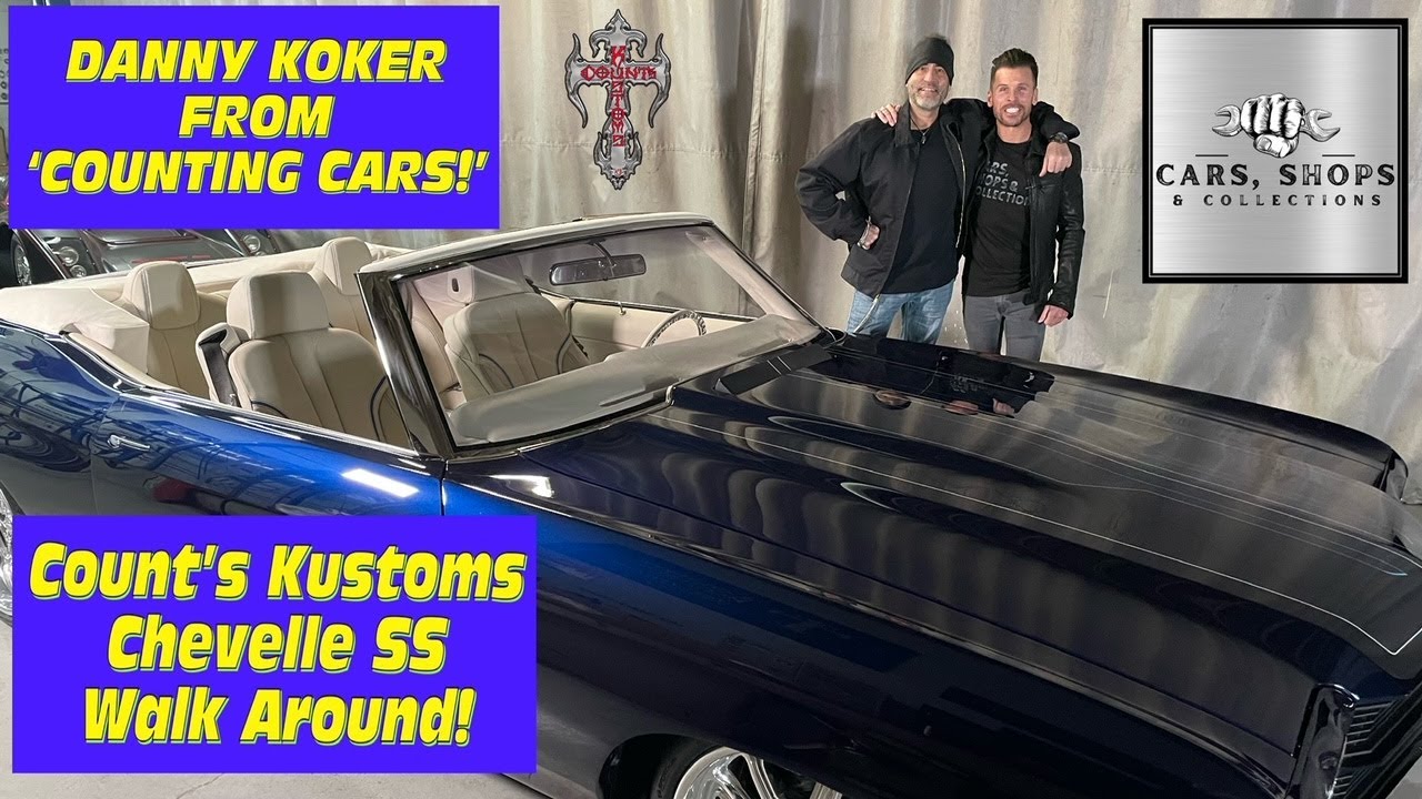 Count's Kustoms 2022 SEMA Build! DANNY KOKER 1970 Chevelle SS Walk Around