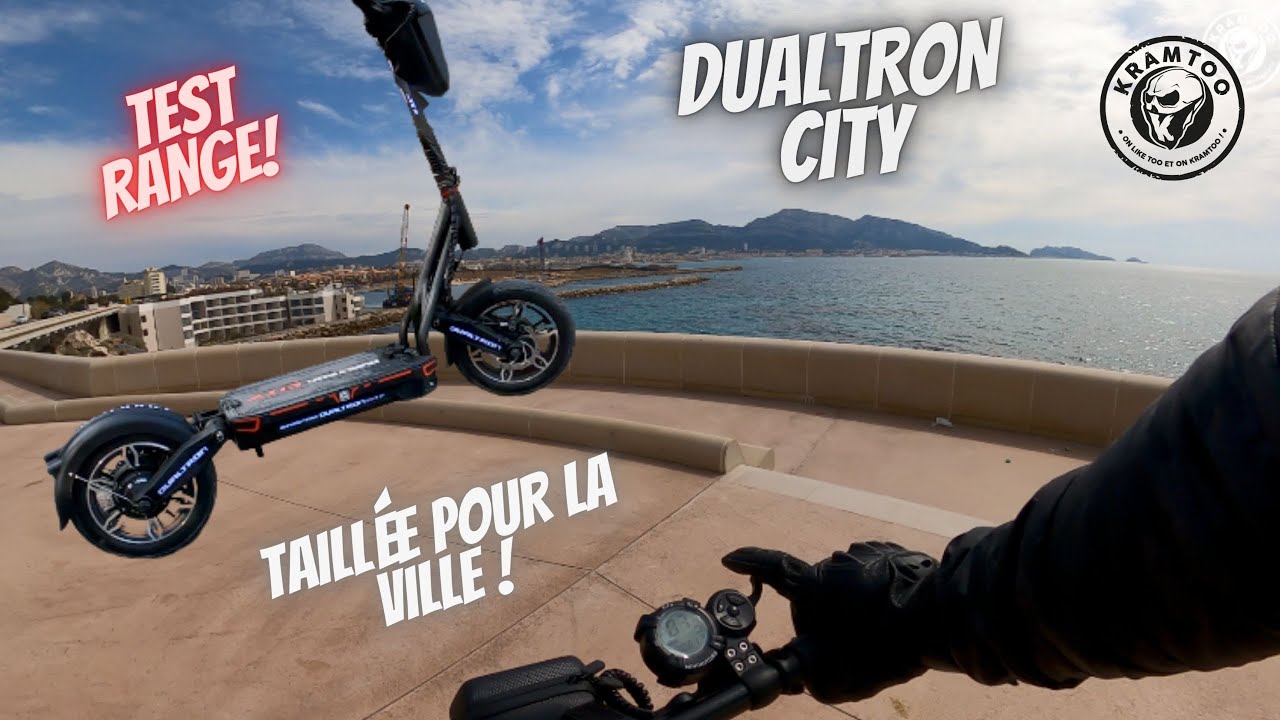 DUALTRON CITY EN VILLE DANS MARSEILLE TEST AUTONOMIE !