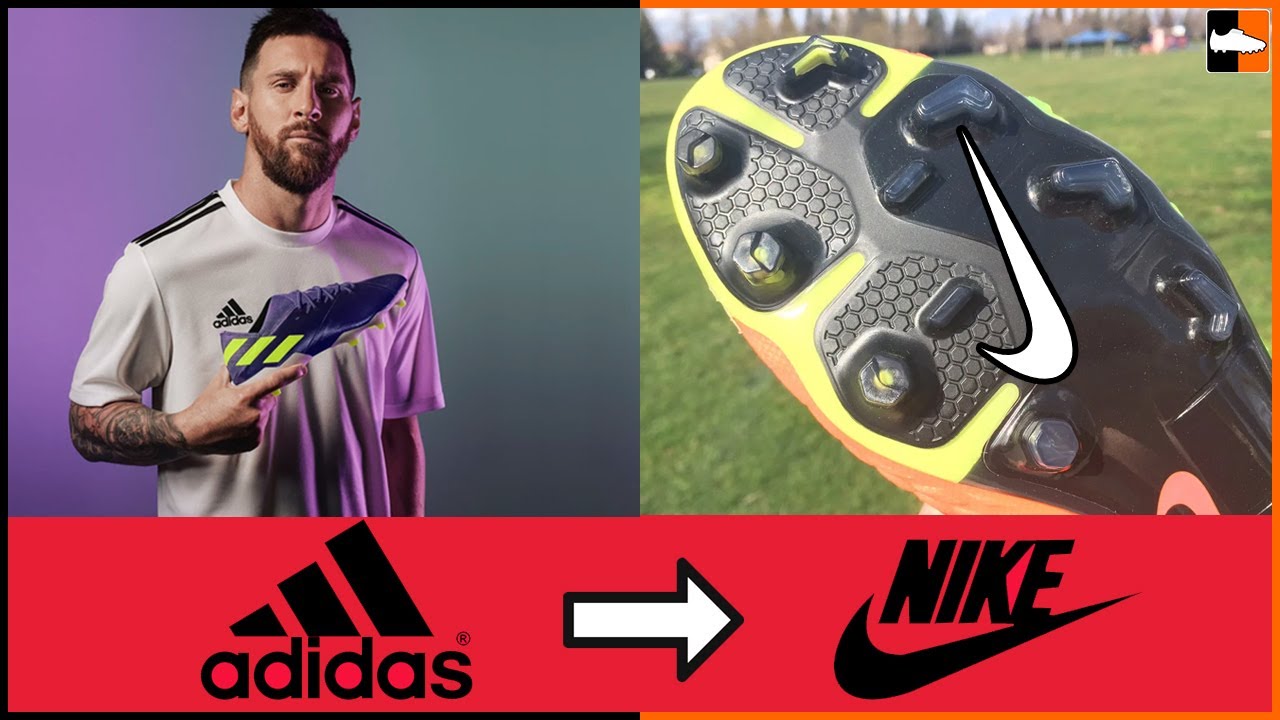 How To Change Soleplate adidas To Nike! With Messi Boots!