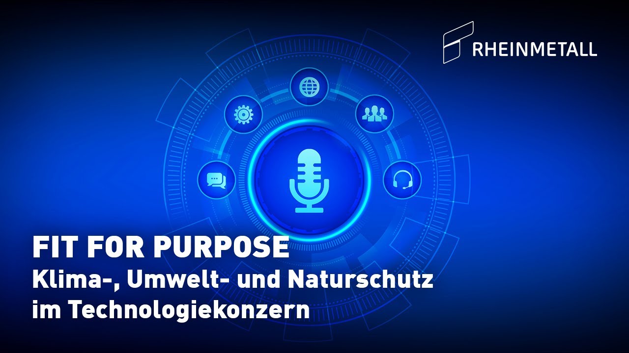 R(h)eingeh&ouml;rt &ndash; Klima-, Umwelt- und Naturschutz im Technologiekonzern: Fit for purpose