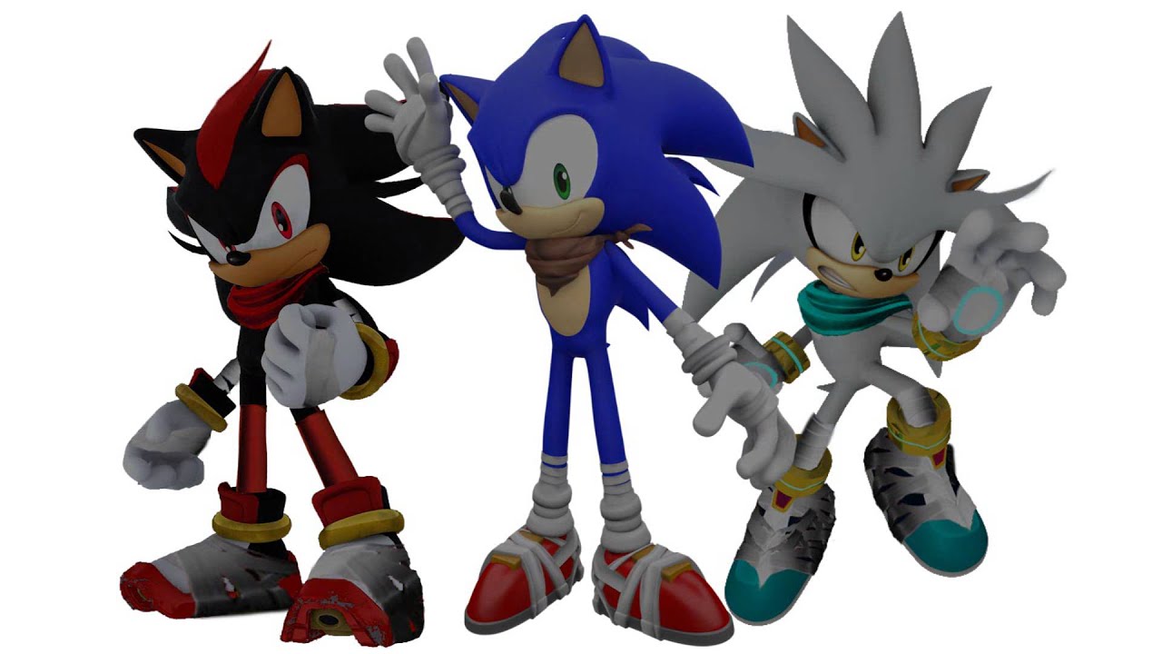 Sonic Boom Tribute (Sonic, Shadow, Silver)