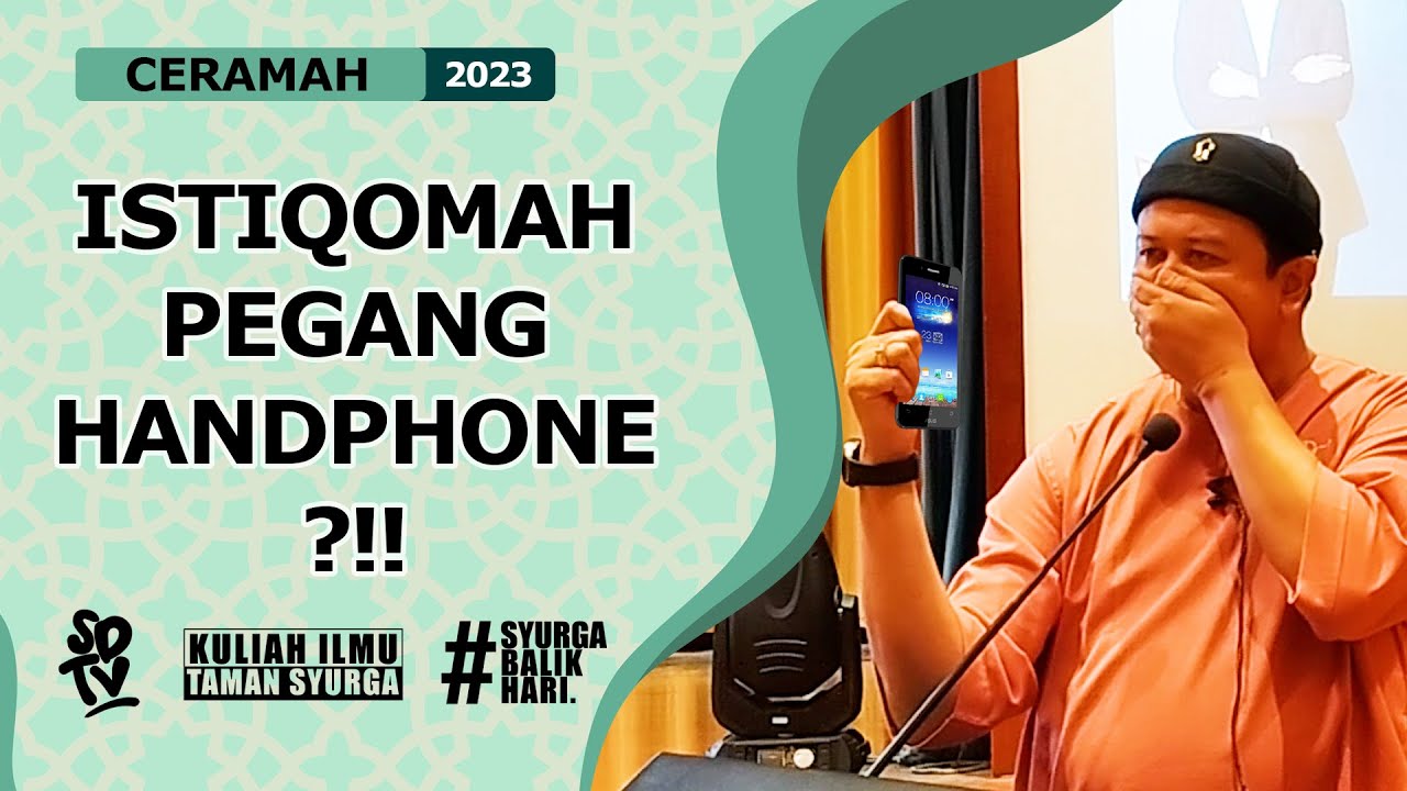 SYAMSUL DEBAT | ISTIQOMAH PEGANG HANDPHONE ?!!