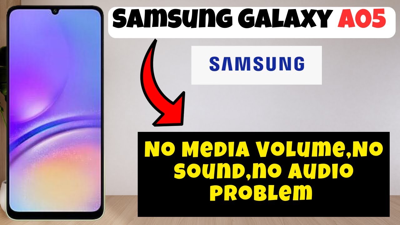 Нет громкости мультимедиа, нет звука, нет проблем со звуком на Samsung Galaxy A05 || Как решить п...