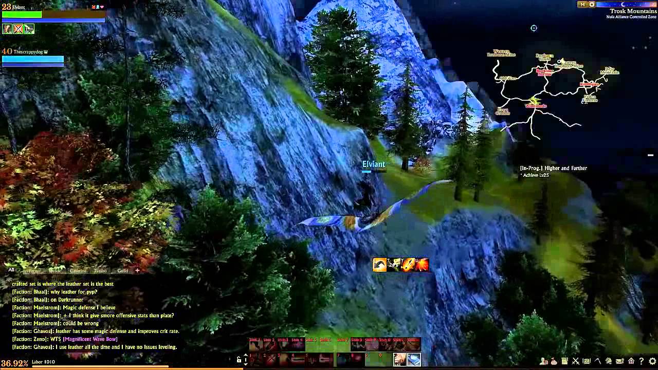 Battling Mt. Trosk - ArcheAge