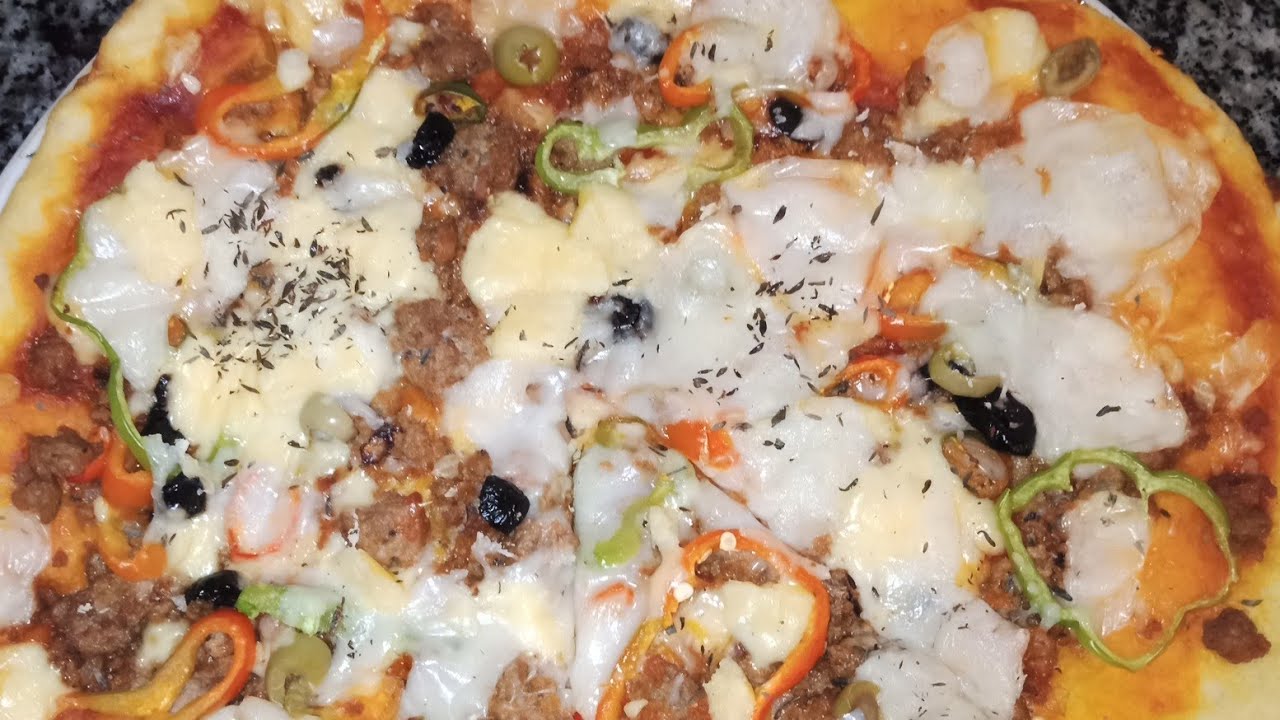 بيتزا بدقيق الذرة ساهلة ولذيذة🍕