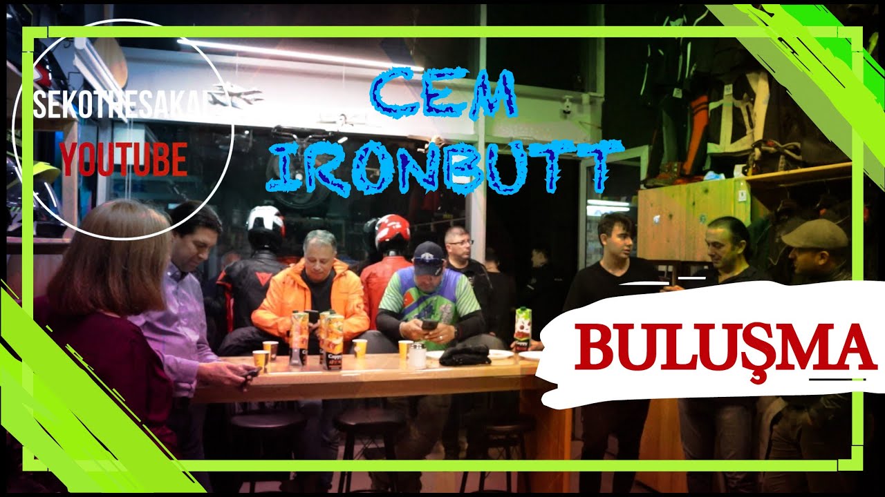 CEM IRONBUTT 'IN DÜKKANINDA KAHKAHA DOLU SOHBET
