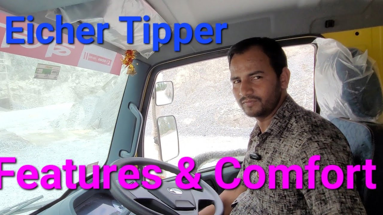 Eicher Tipper Driving Test & Review