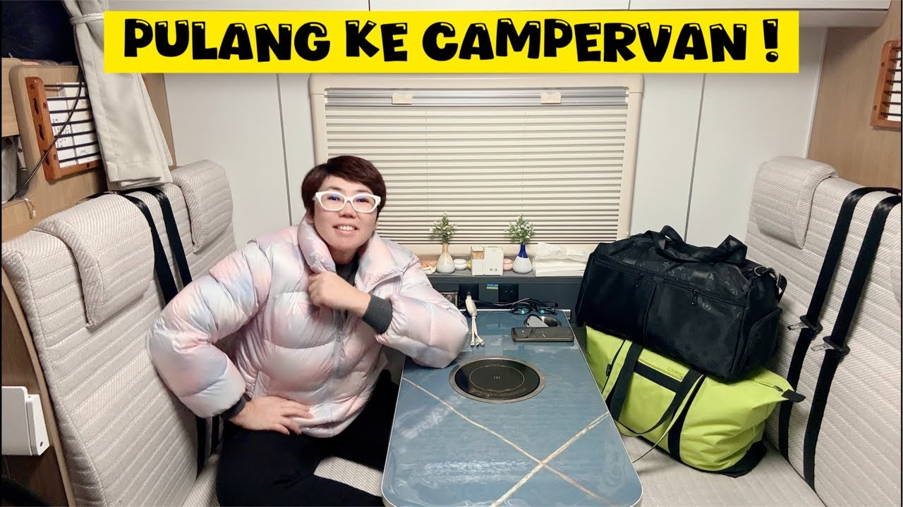 🔴 Akhirnya PULANG KE CAMPERVAN‼️ Dapat Kiriman Paket dari Subscriber Bobo di Mobil 🎁