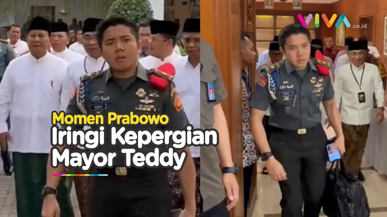 Air Mata Mayor Teddy Nyaris Tumpah saat Pergi Tinggalkan Prabowo