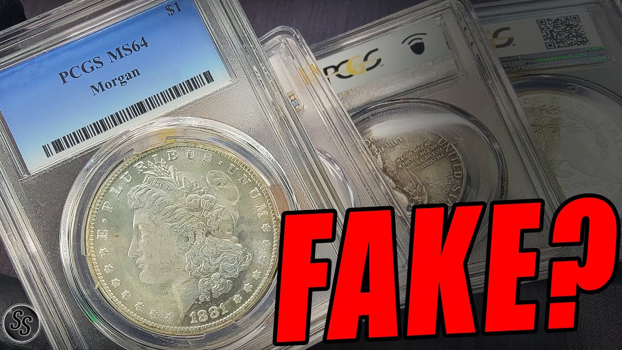 FAKE PCGS Morgan Silver Dollar Scams a Viewer!!!