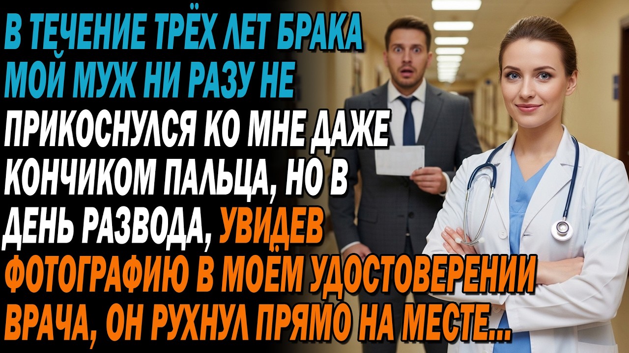 ❄️В течение трёх лет мой муж 💔ни разу ко мне не прикасался. 😱Но в день развода он рухнул, увидев&hellip;