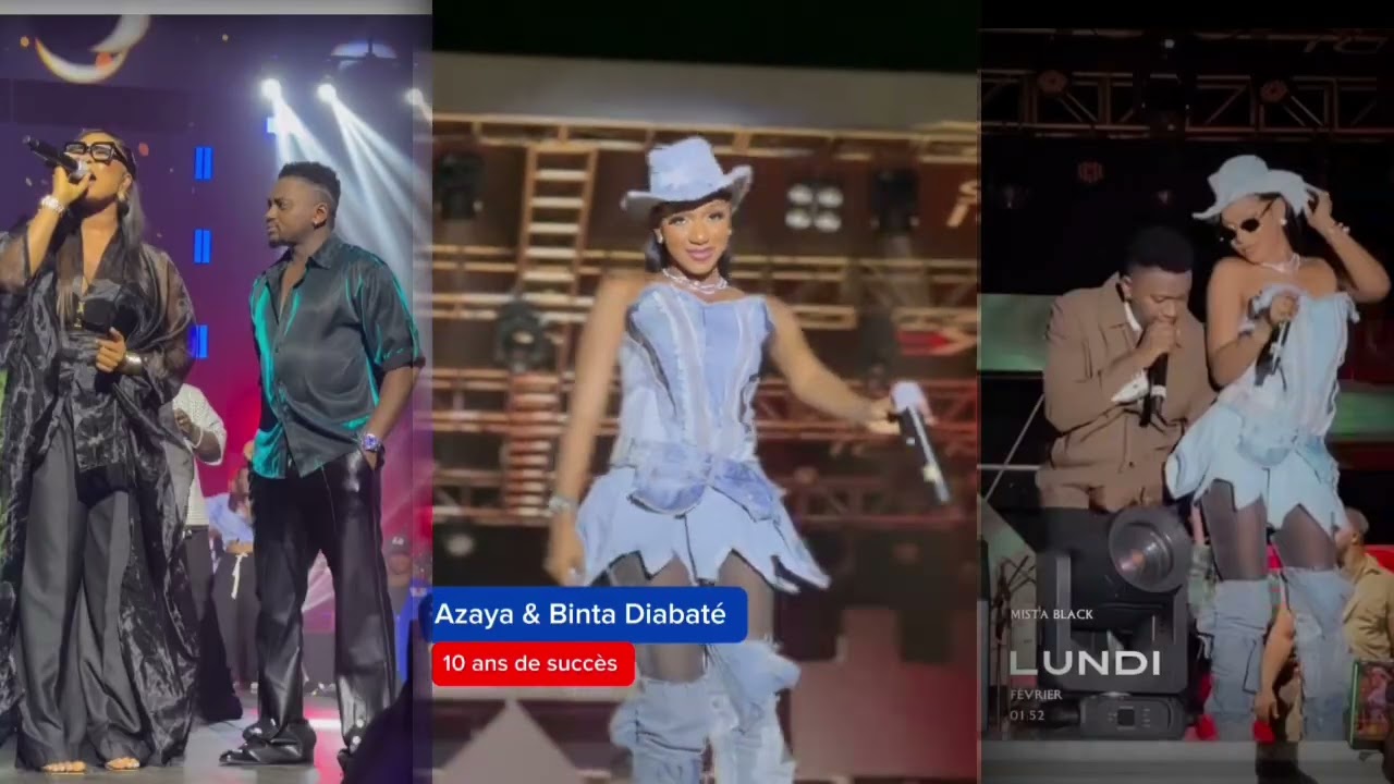Azaya mit le feu au stae pétit sory de Nongo