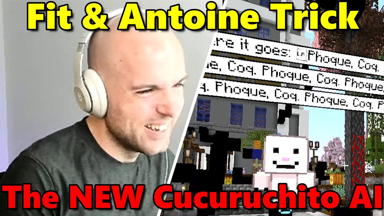 Fit & Antoine Trick the NEW CUCURUCHO AI on QSMP Minecraft