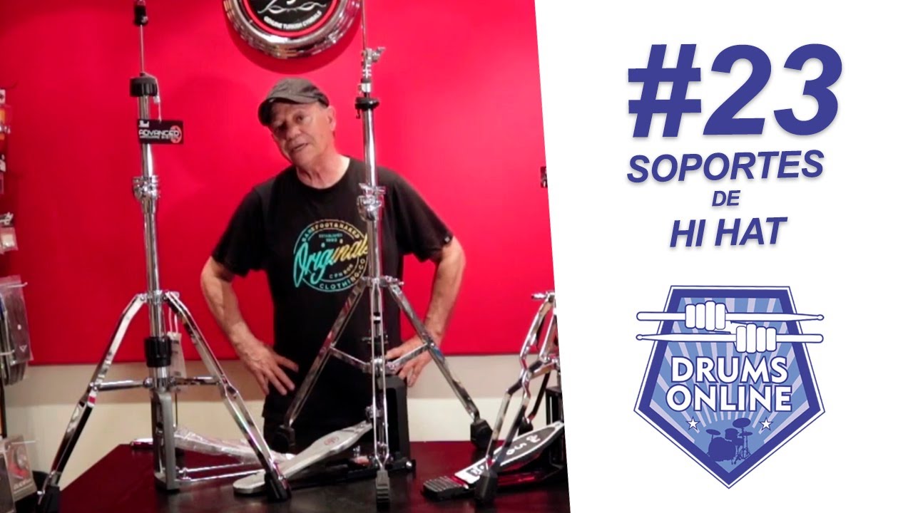 #DrumsonlineTips 23: ¿Qué soporte de Hi Hat necesito? DIFERENCIAS Entre GAMA BAJA, MEDIA y ALTA