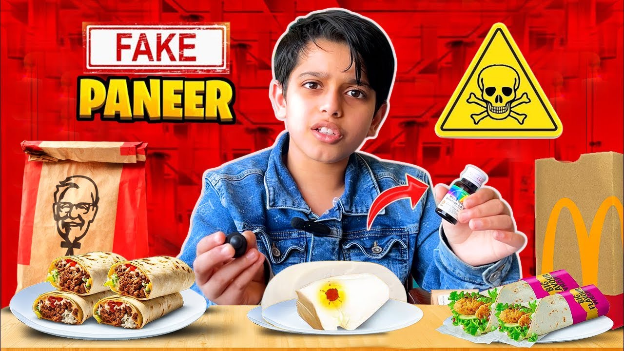 ⚠️ FAKE PANEER TEST ⚠️ on Every Famous Brand