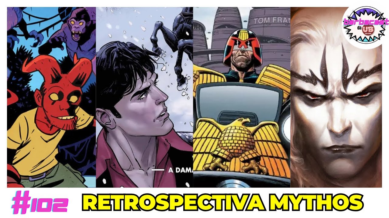 Barbacast #102 - Retrospectiva Mythos 2025 - Passando por todos os lançamentos da editora 