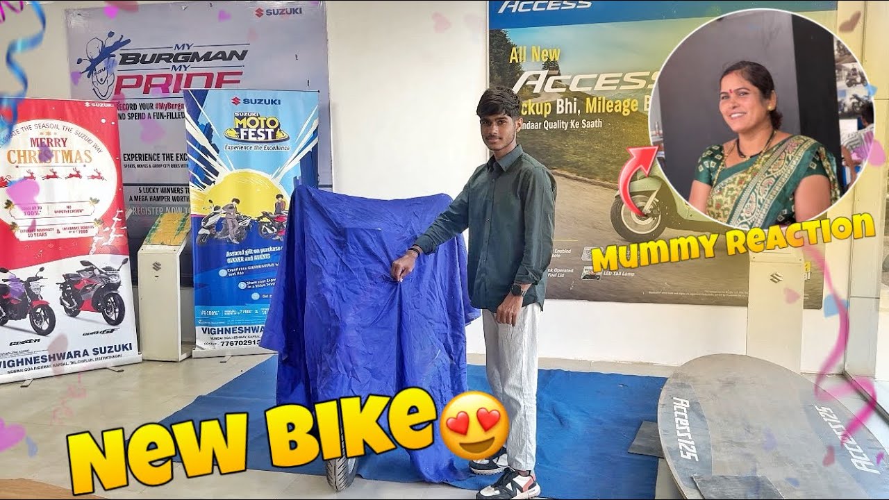 New bike for Soham 😍|| mood kharab zhala 😞