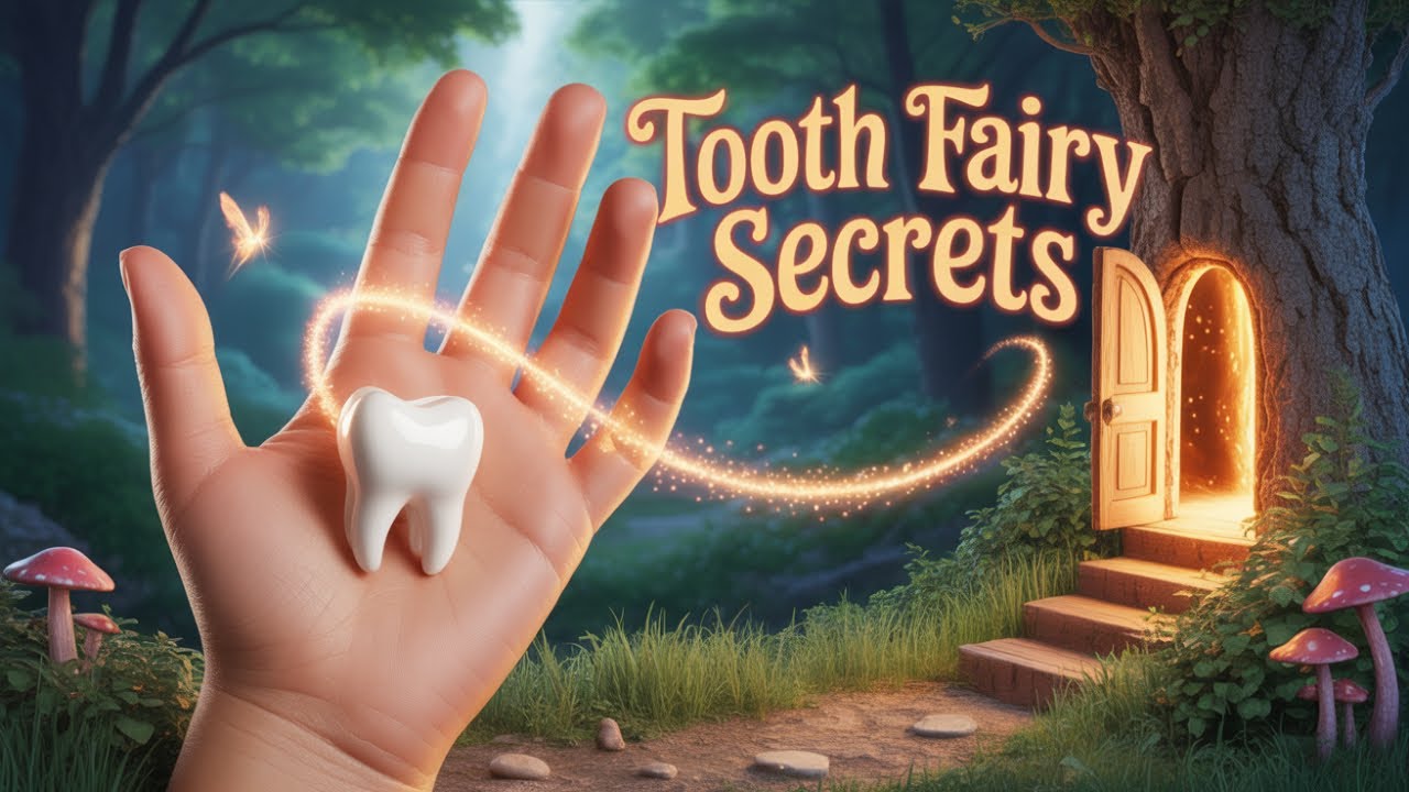 Where Do My Teeth Go? | Tooth Fairy Animated Bedtime Story for Kids