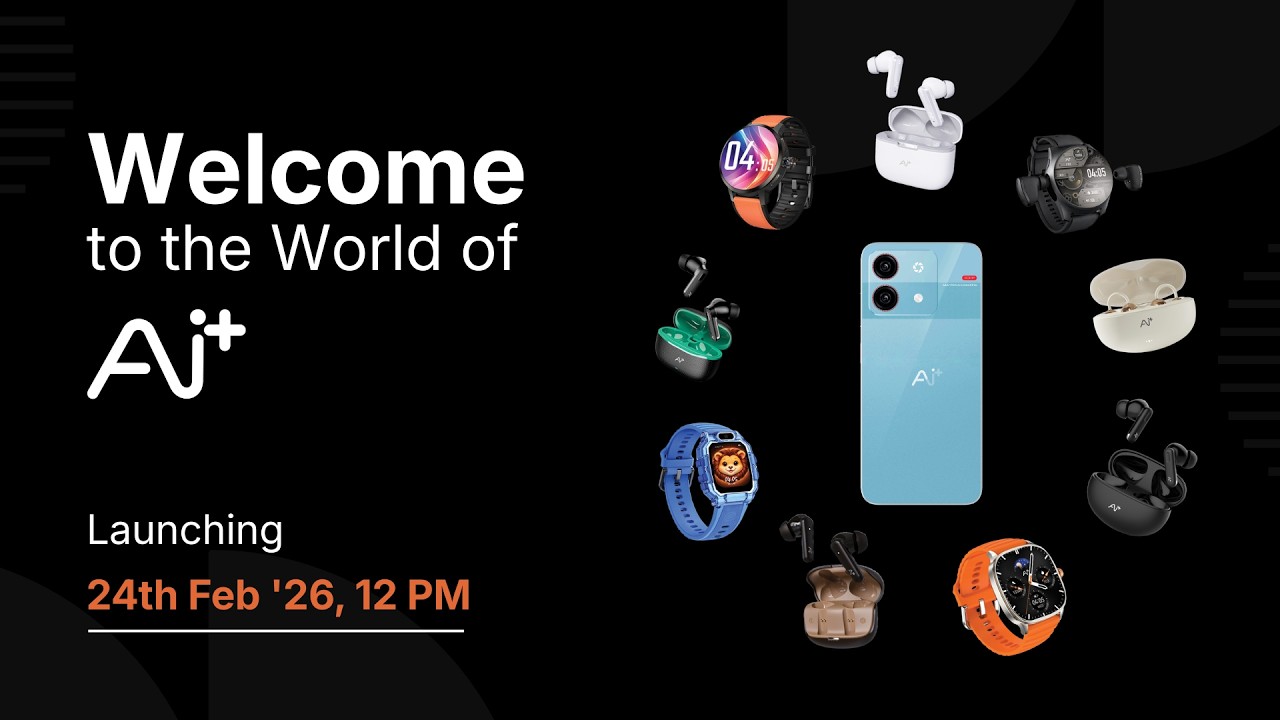 Ai+ NovaPods & NovaWatch Live Launch | Welcome to the World of Ai+