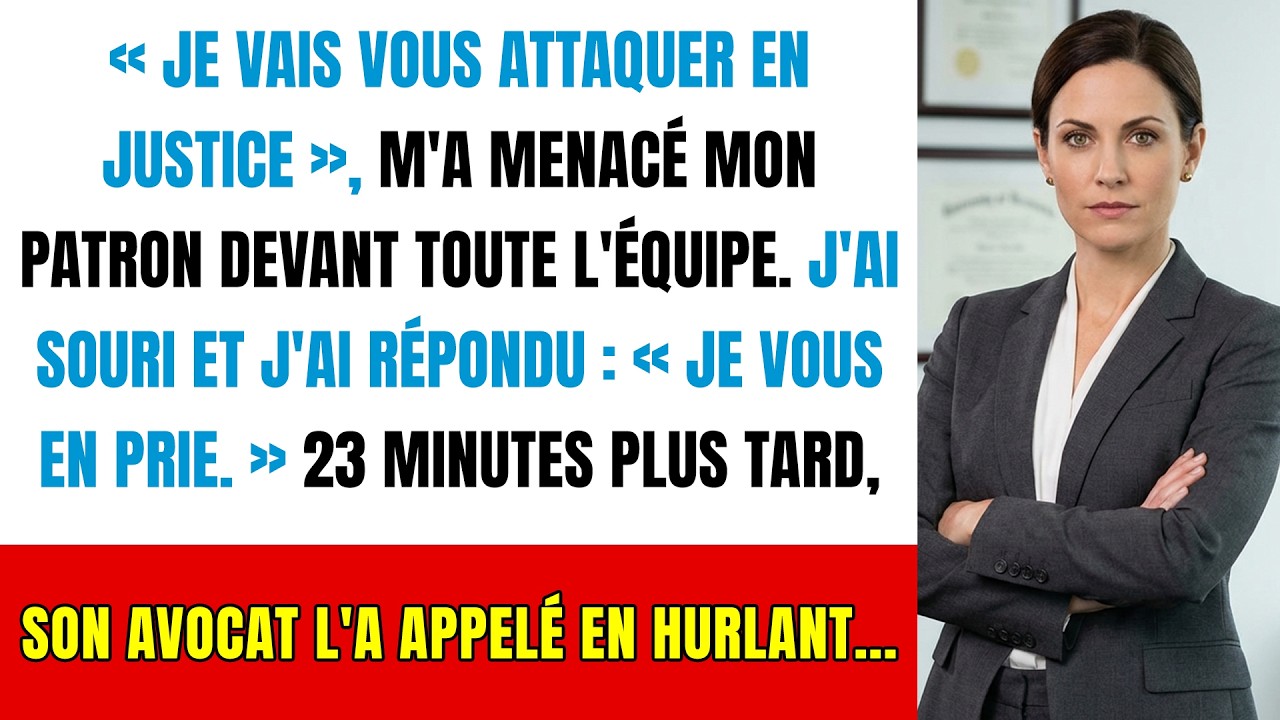 « Tu es finie » : Mon patron toxique m'a menacée, mais j'avais tout enregistré depuis des mois...